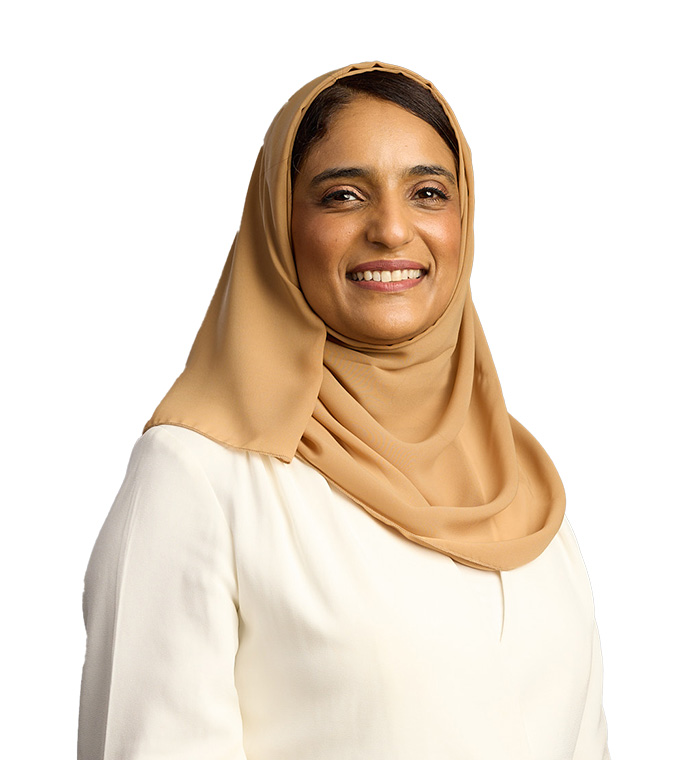 صابرينا البكري الرئيس التنفيذي للمالية