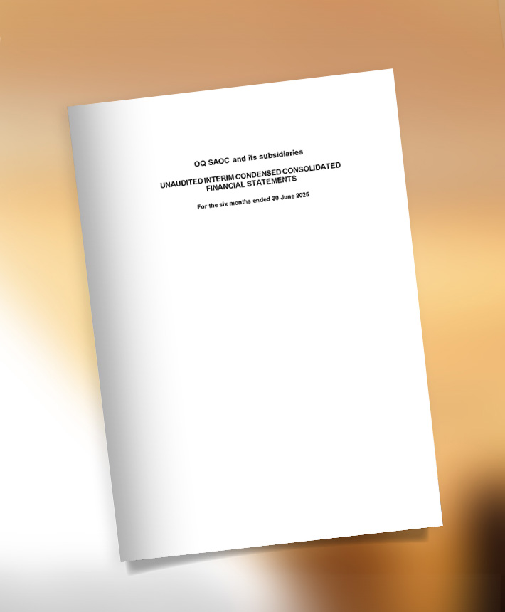 2025 First Half Financial Statements - report tile