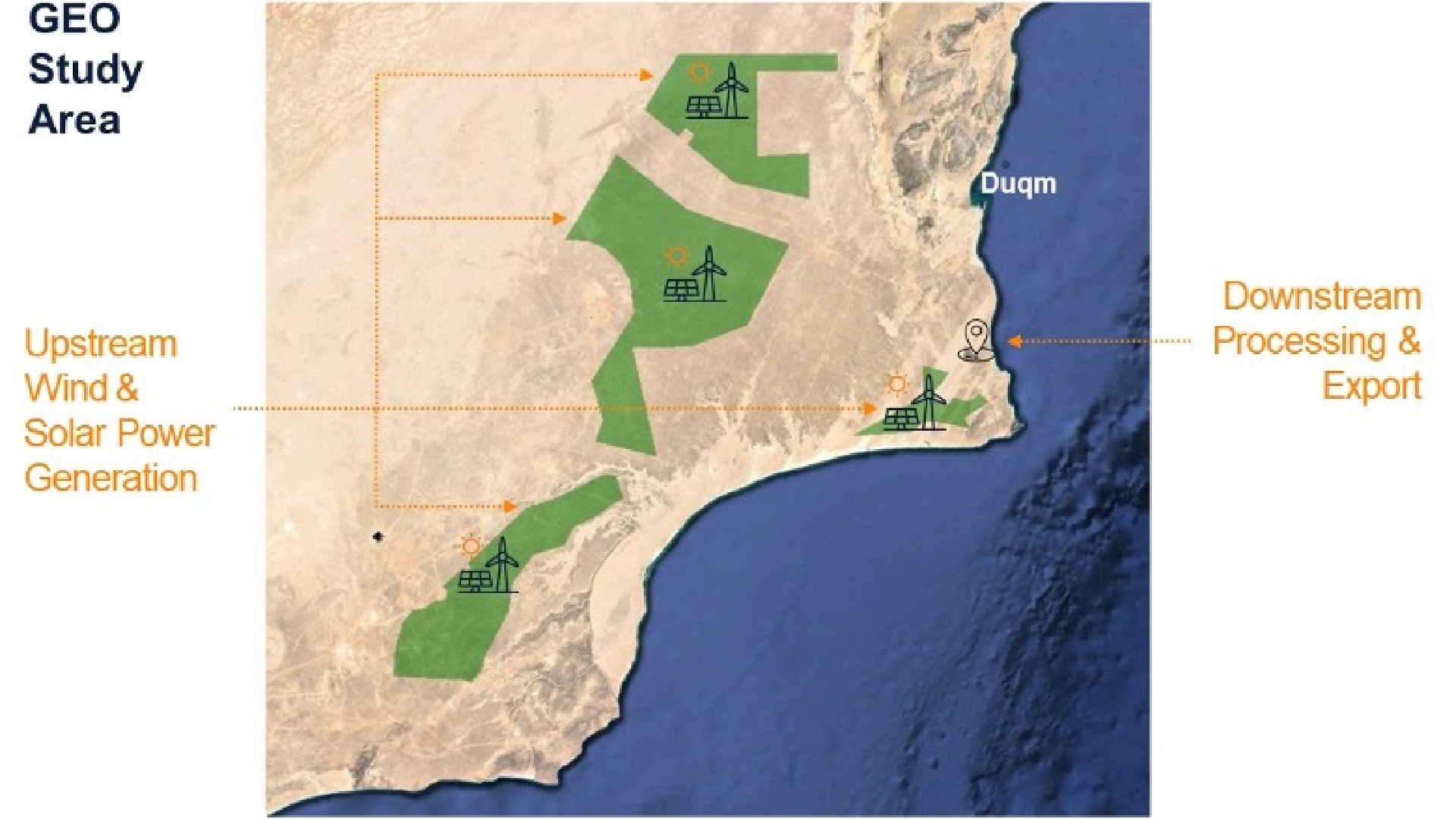 pr green energy oman map